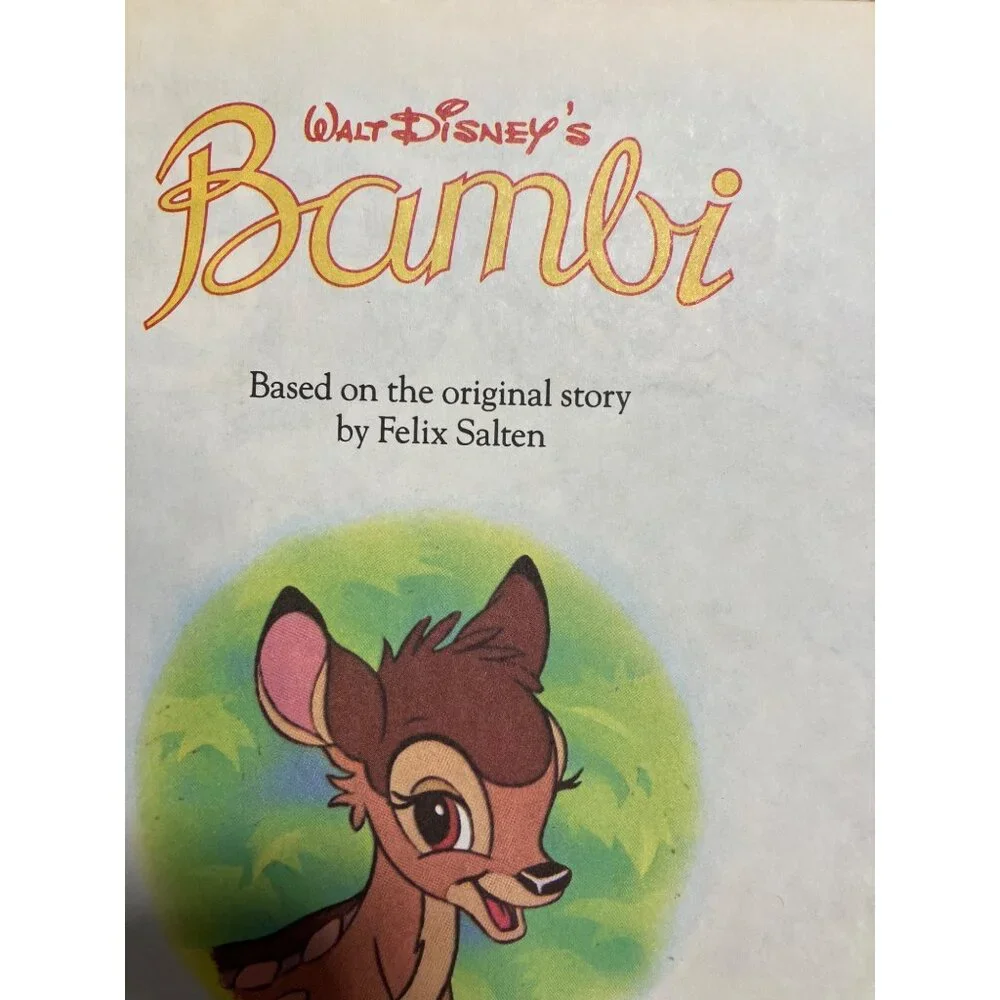 Walt Disneys Bambi Little Golden Book 106-9
